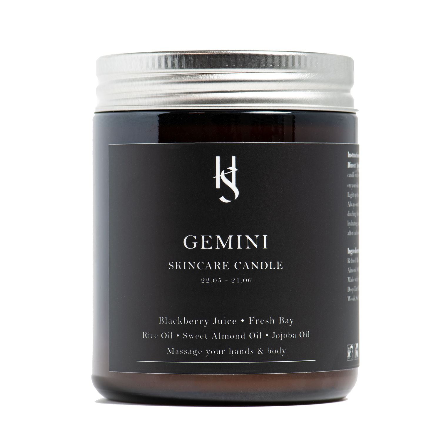 Cranachan + Gemini Skincare Candle