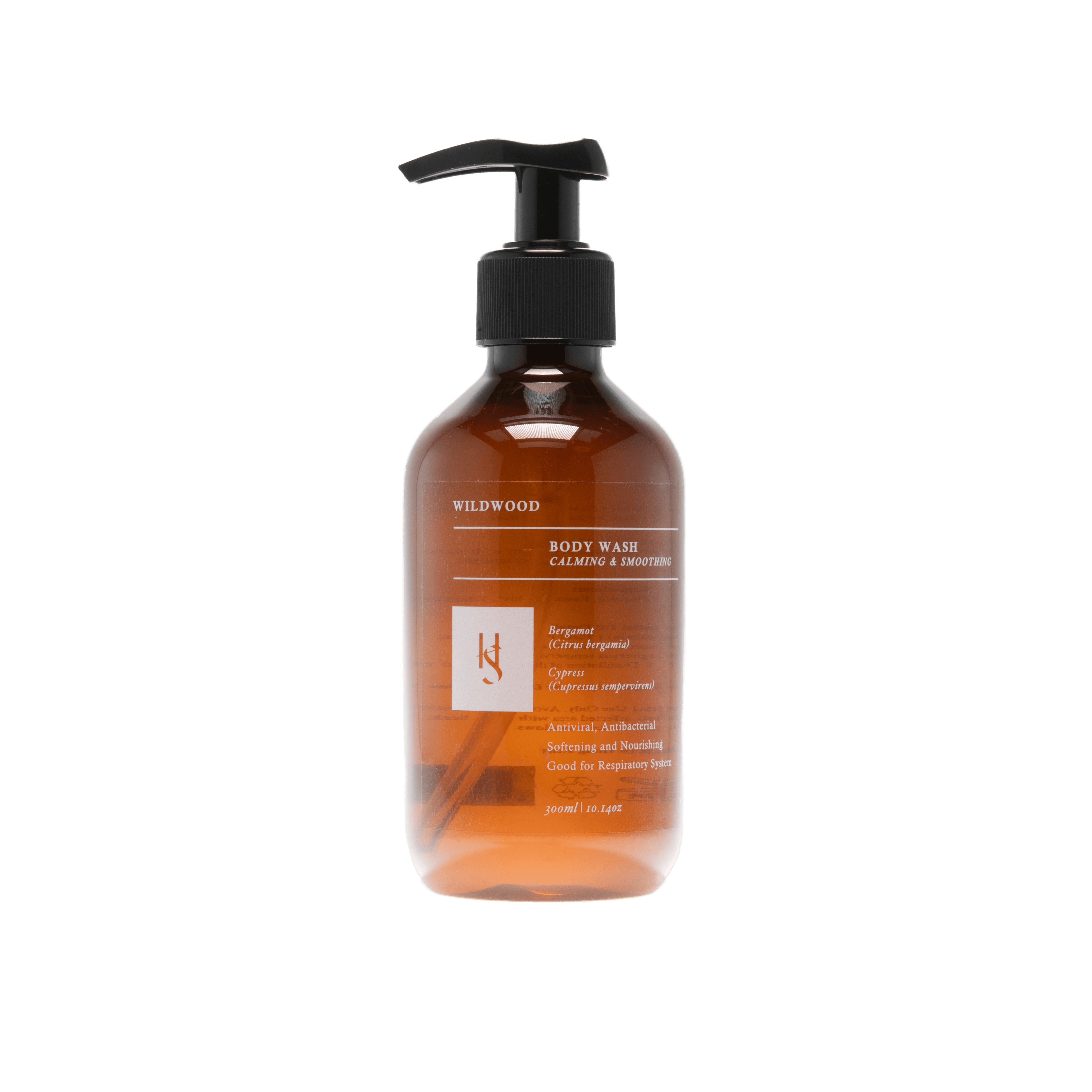Wildwood “野木”撫平心靈香薰精油沐浴露 - The Hubble Studio - Body Wash - Online, THS 潔淨系列, 佛手柑, 柏樹, 沐浴露