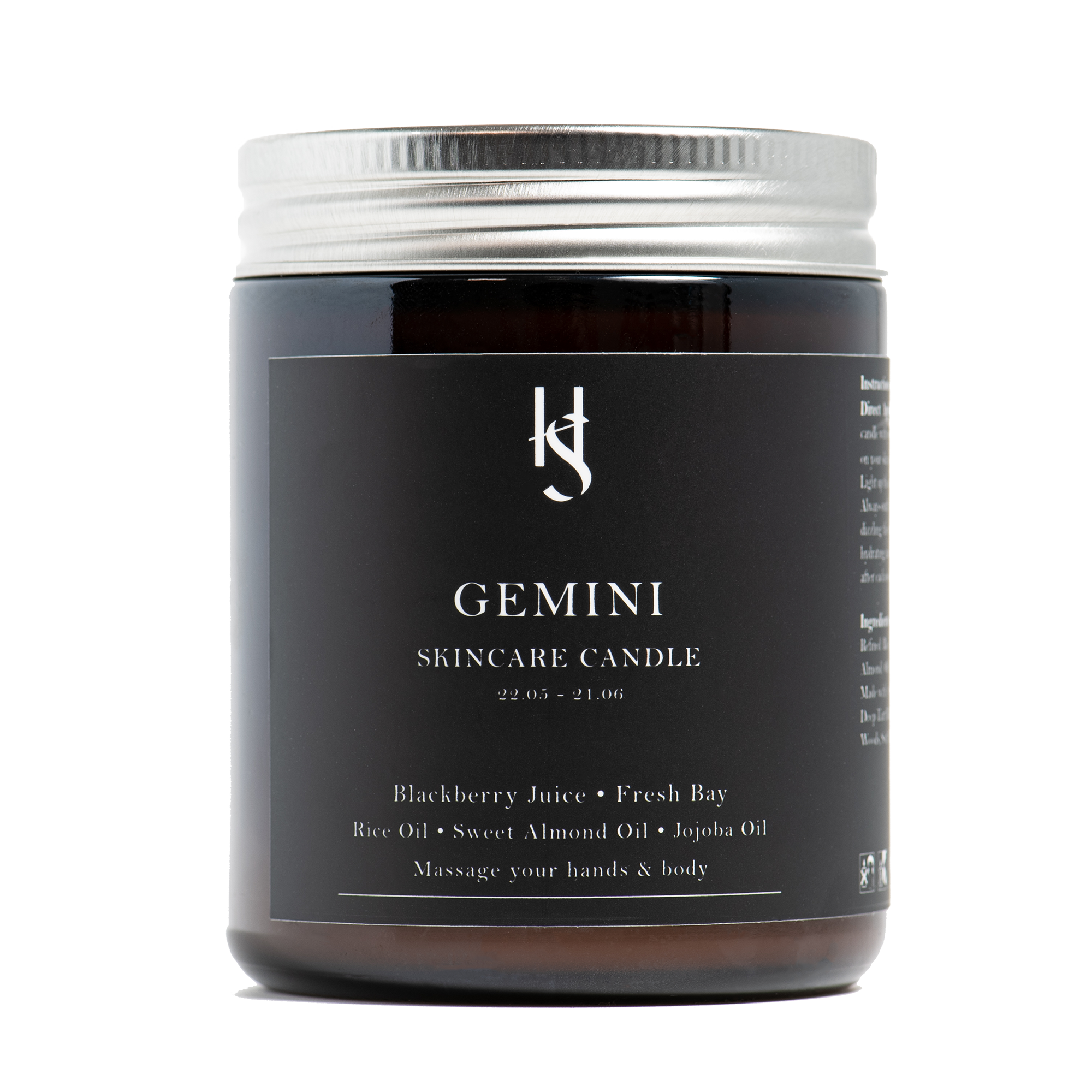 Cranachan + Gemini Skincare Candle