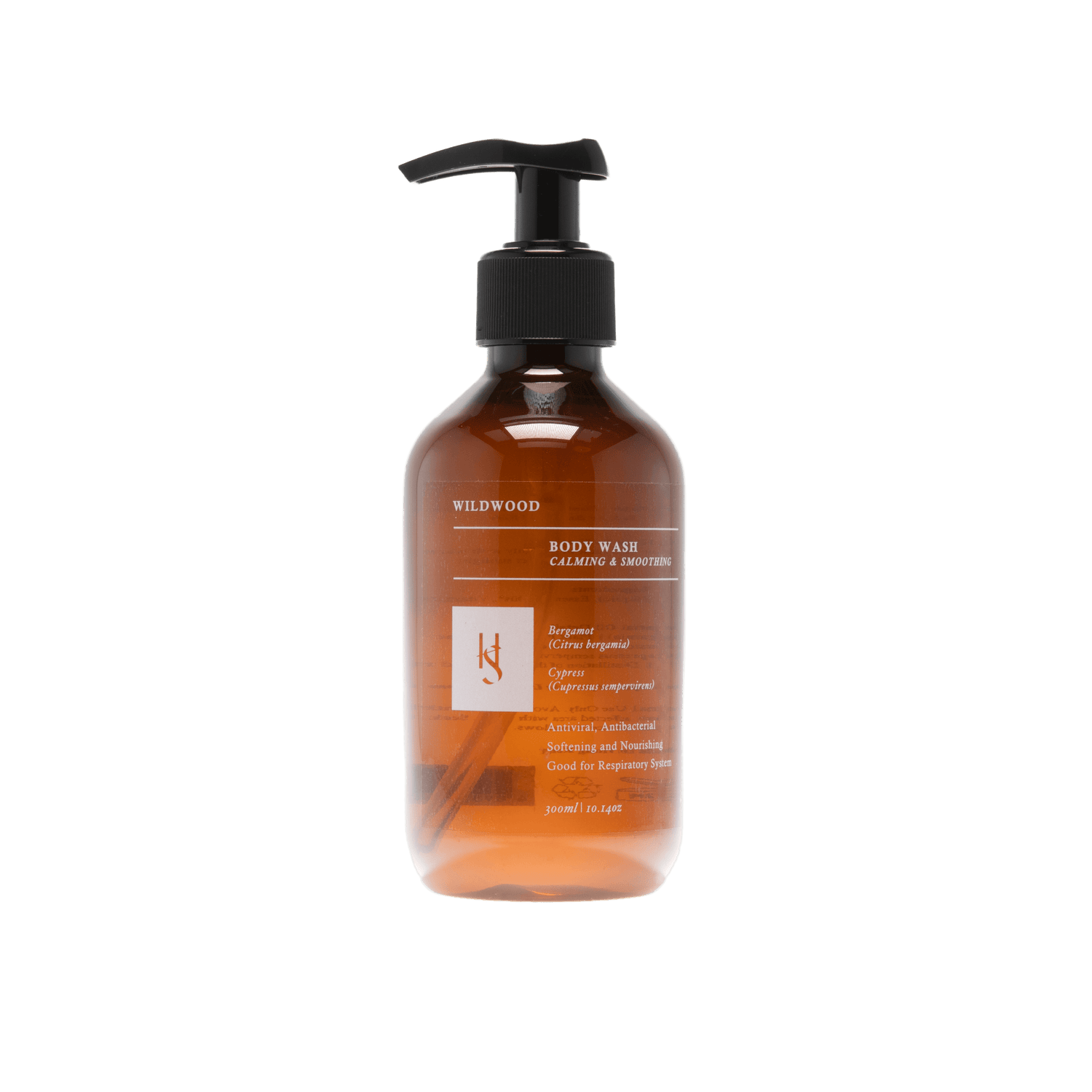 Wildwood “野木”撫平心靈香薰精油沐浴露 - The Hubble Studio - Body Wash - Online, THS 潔淨系列, 佛手柑, 柏樹, 沐浴露